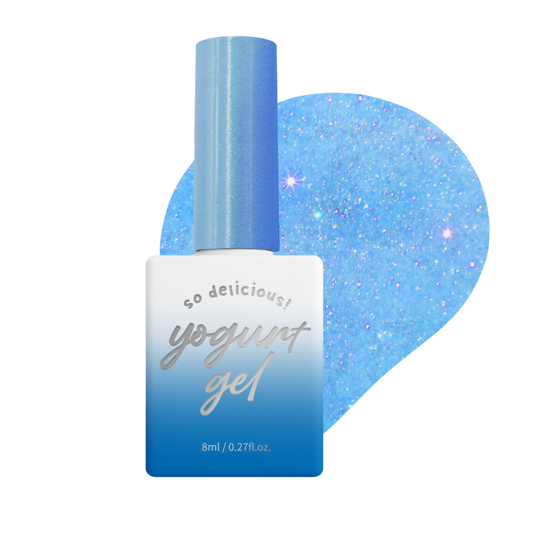 [Yogurt Nail] 'Ballerina 2' Reflective Glitter Gel #RG13 Blue Butterfly|GEL甲油|Glitter Gel