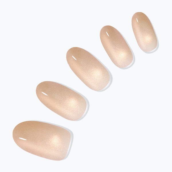 Autumn Cat-eye press on Nails