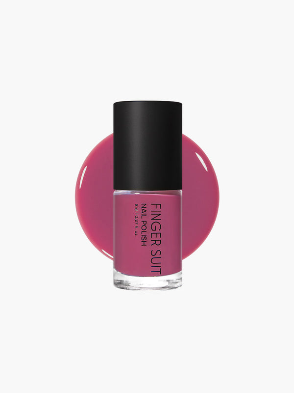 Finger Suit | Grape Jelly | 指甲油 | Solid Color Nail Polish｜葡萄紫啫喱指甲油 | 果凍光感