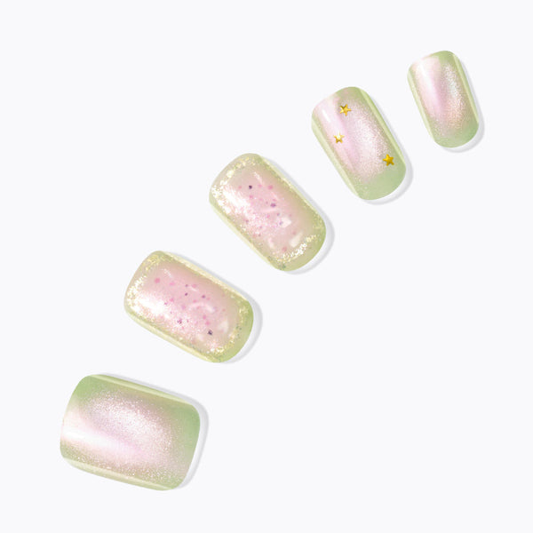 fruits press on nails