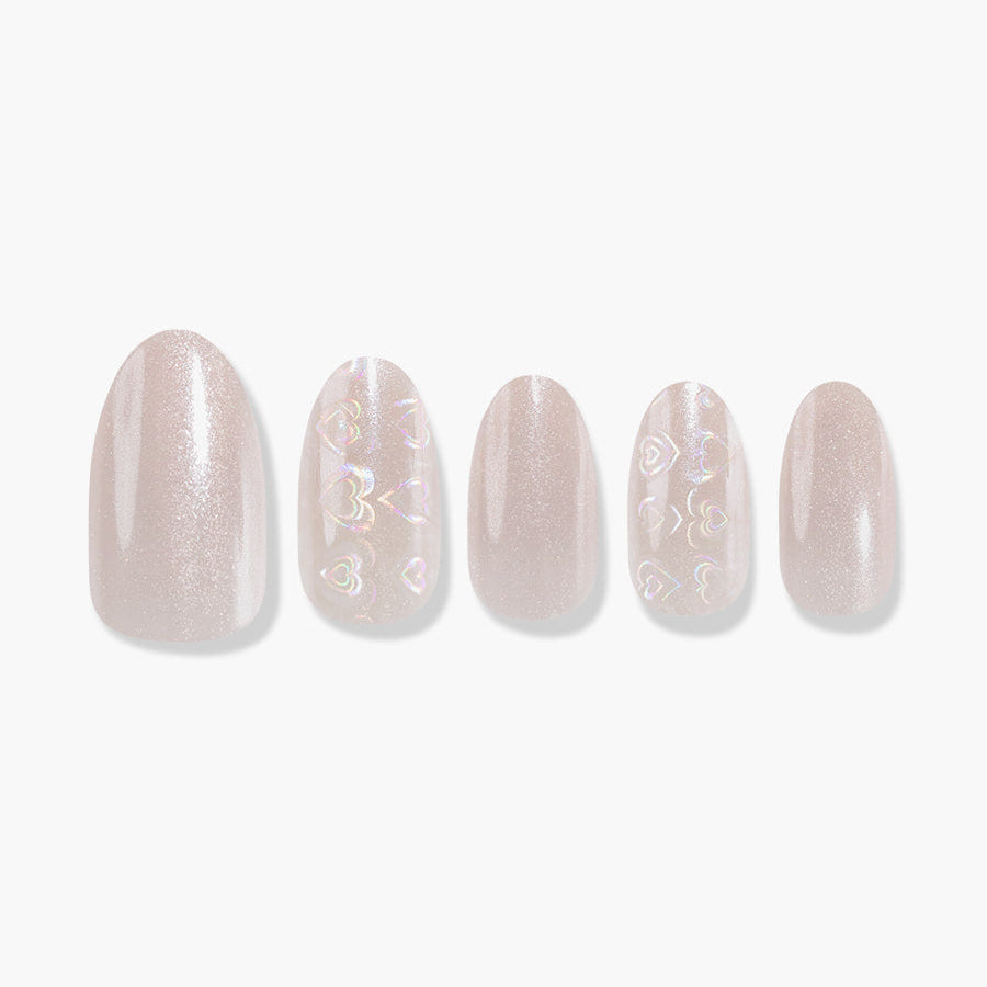 心型貓眼穿戴甲