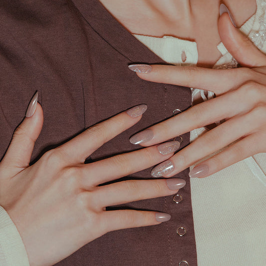 心型貓眼穿戴甲