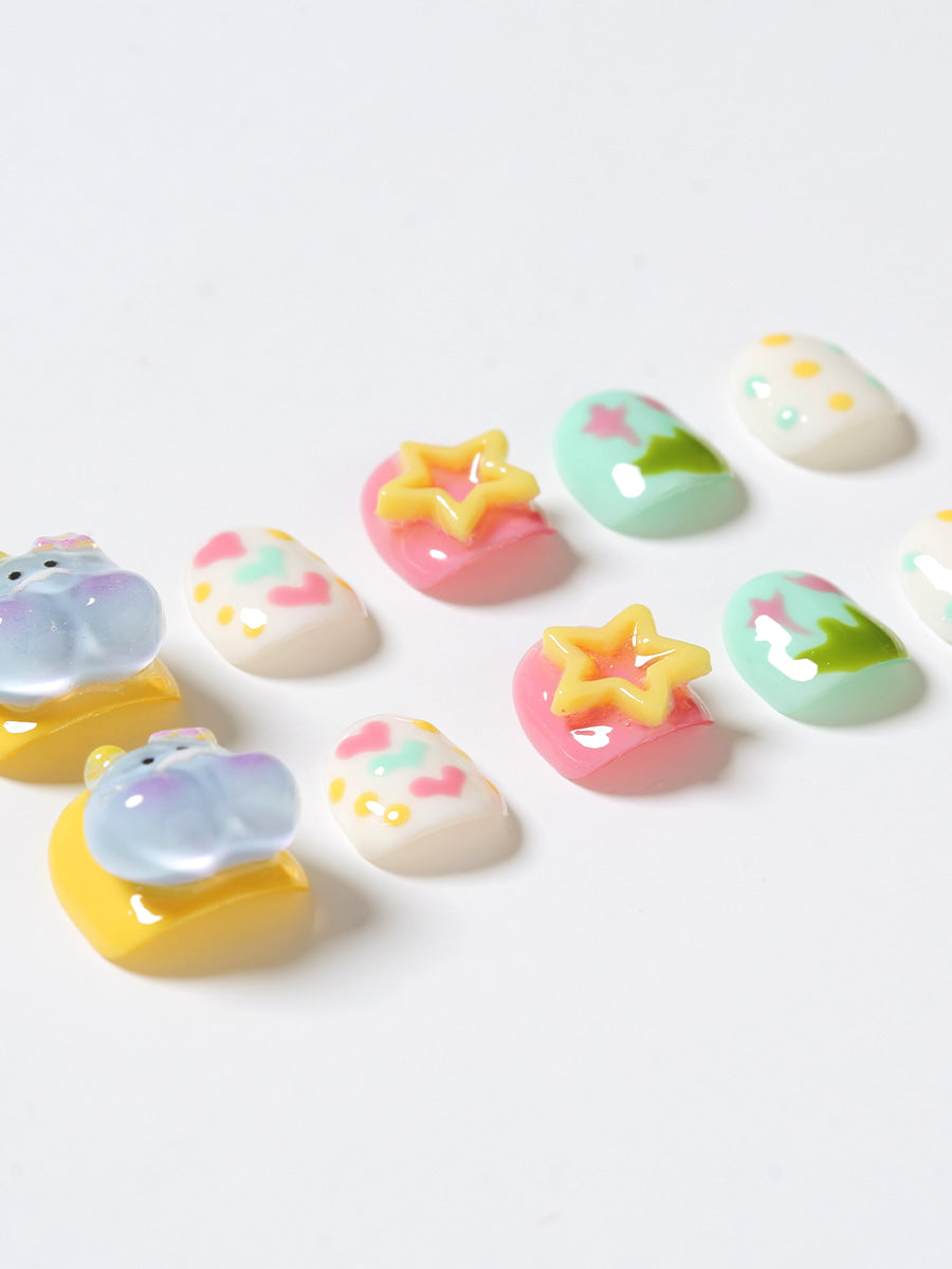 Cute Press On Nails for Kids