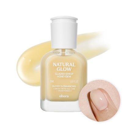 Ohora Natural Glow Glazed Syrup Nail Strengthener worldwide shipping