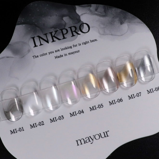 [Mayour] InkPro Ink Gel | 水墨暈染液 | 8色基礎色調 | 獨特珍珠微光