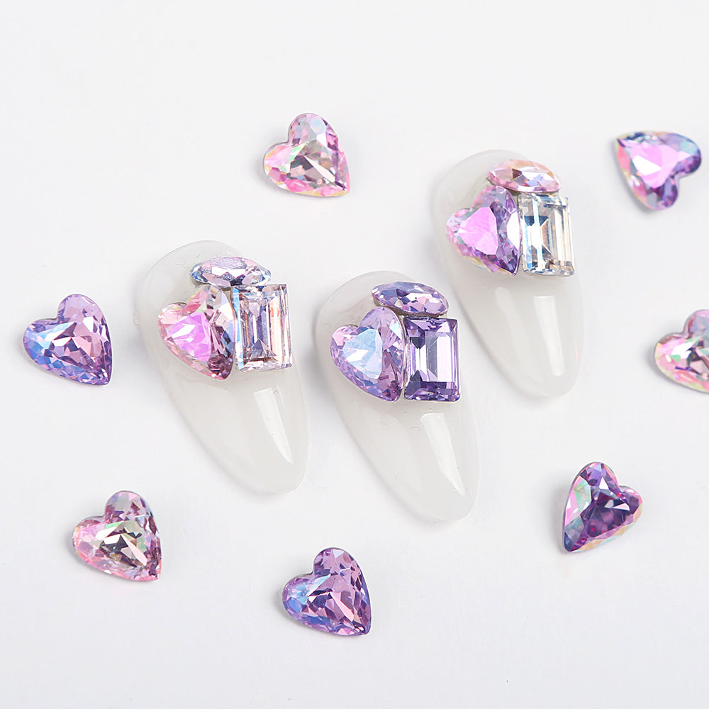 heart nail stone worldwide shipping
