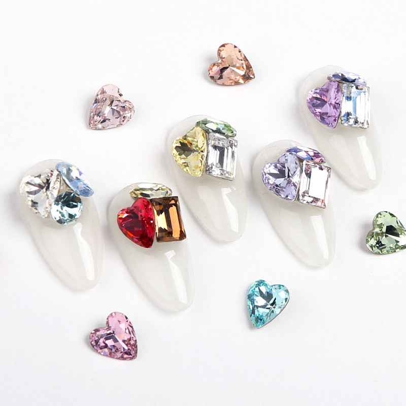 heart nail stone worldwide shipping