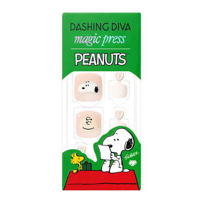 Dashing Diva Magic Press Pedicure- Jelly Snoopy | 穿戴甲（腳甲）| Press On Pedicure