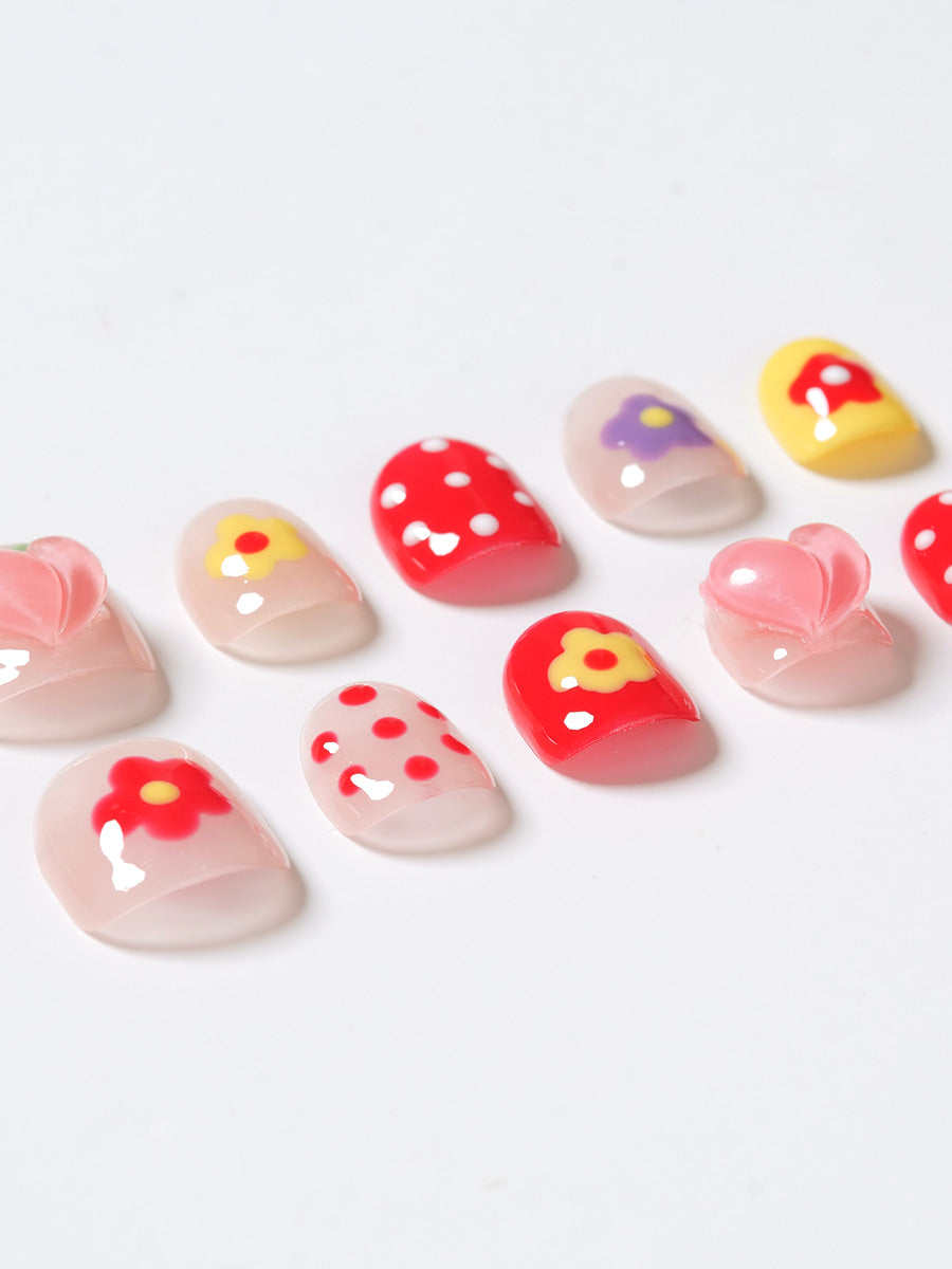 兒童穿戴甲 韓國無毒小童美甲