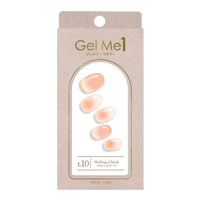 Gel Me1 Japan|L10 Melting Cheek|指甲貼|Semi Cured Gel