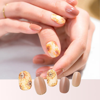 Gel Me1 Japan|L20 Sunny Side|指甲貼|Semi Cured Gel
