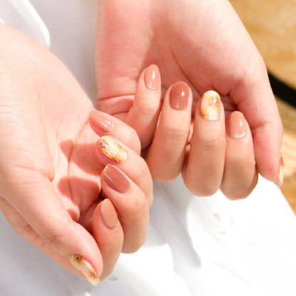 Gel Me1 Japan|L20 Sunny Side|指甲貼|Semi Cured Gel