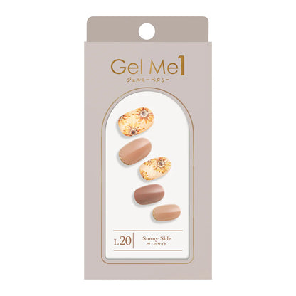 Gel Me1 Japan|L20 Sunny Side|指甲貼|Semi Cured Gel