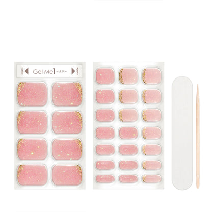 Gel Me1 Japan|L24 Prism Sherbet|腳甲貼|Semi Cured Gel