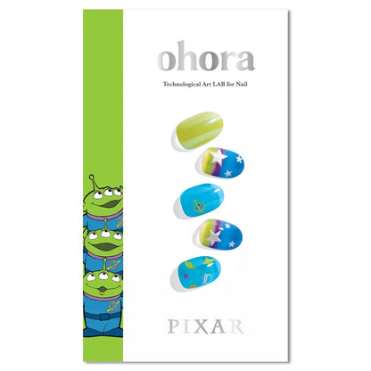 Ohora x Pixar Toy Story Alien Semi-Cured Gel Nail Strips 