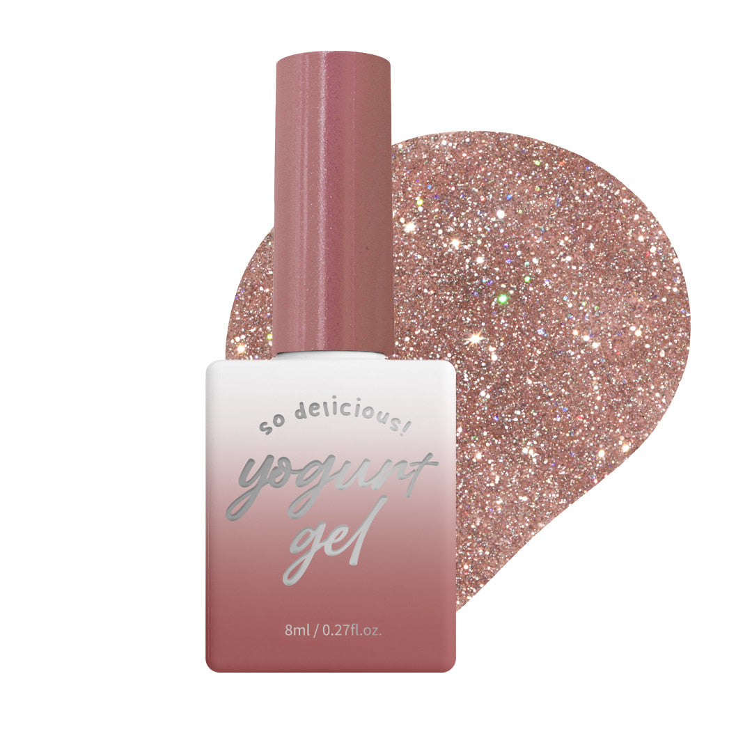 [Yogurt Nail] 'Look at Me' Reflective Glitter Gel #RG17 Pink Queen | GEL甲油 | Glitter Gel| 粉紅色反光閃粉GEL甲油