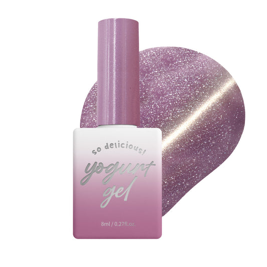 [Yogurt Nail]  'Lingerie' Magnetic Gel #MG64 Tickling | GEL甲油 | Magnetic Gel｜夢幻粉紫色貓眼GEL甲油