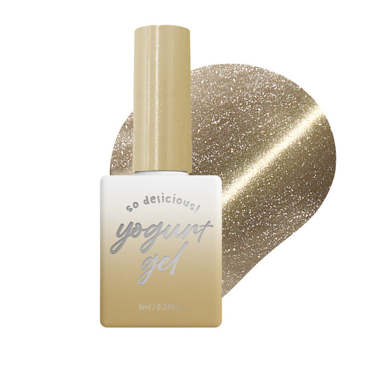 [Yogurt Nail] 'Lingerie' Magnetic Gel #MG66 Songle Songle | GEL甲油 | Magnetic Gel｜奢華金屬貓眼閃耀甲油