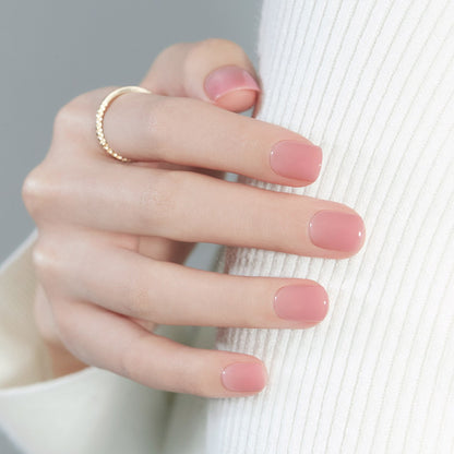 Dashing Diva Magic Press- Bear Pink (Short Square) | 穿戴甲| Press On Nail