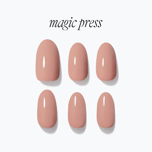 Dashing Diva Magic Press- Deep Beige (Almond) | 穿戴甲| Press On Nail