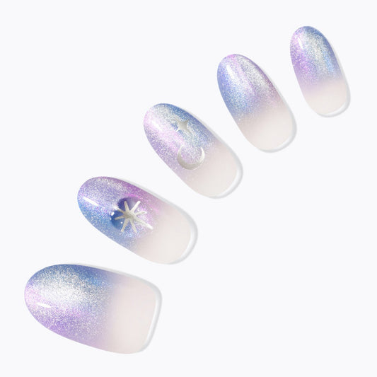 Dashing Diva Magic Press- Ethereal Knight (Almond) | 穿戴甲| Press On Nail