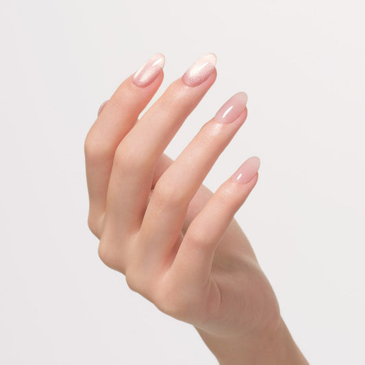 Dashing Diva Magic Press- Gleaming Pink (long oval) | 穿戴甲| Press On Nail