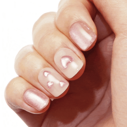 Dashing Diva Magic Press- Heart Jelly (Regular Round) | 穿戴甲| Press On Nail