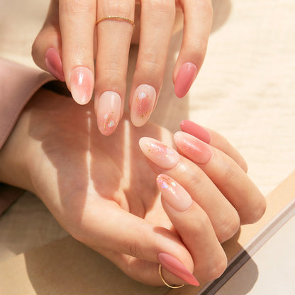 Dashing Diva Magic Press- Love Delight (Almond) | 穿戴甲| Press On Nail