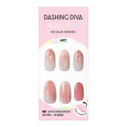 Dashing Diva Magic Press- Love Delight (Almond) | 穿戴甲| Press On Nail