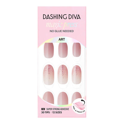 Dashing Diva Magic Press- Lovely Muse (Long Oval) | 穿戴甲| Press On Nail