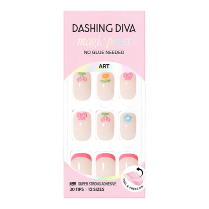 Dashing Diva Magic Press- Mini Mini (Regular Round) | 穿戴甲| Press On Nail
