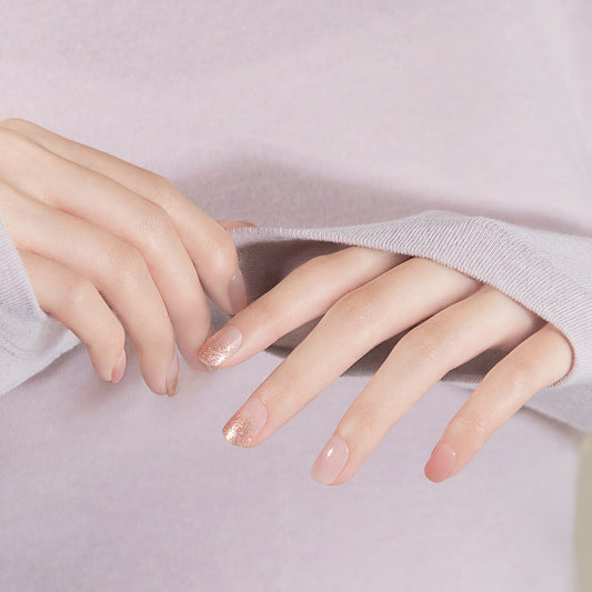 Dashing Diva Magic Press- Pink Crunch (Regular Round) | 穿戴甲| Press On Nail