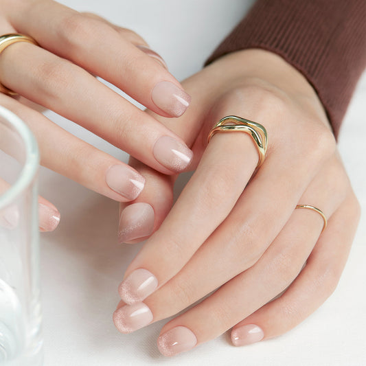 Dashing Diva Magic Press- Pudding (Short Square) | 穿戴甲| Press On Nail