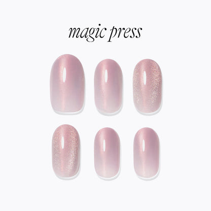 Dashing Diva Magic Press- Silk Violet (long oval) | 穿戴甲| Press On Nail