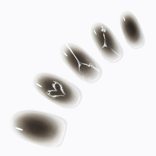 Dashing Diva Magic Press- Smoke Shade (Almond) | 穿戴甲| Press On Nail