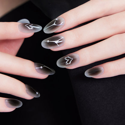 Dashing Diva Magic Press- Smoke Shade (Almond) | 穿戴甲| Press On Nail