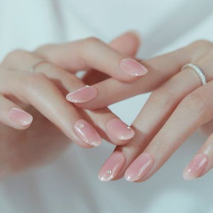 Dashing Diva Magic Press- Syrup Cheek (Long Oval) | 穿戴甲| Press On Nail