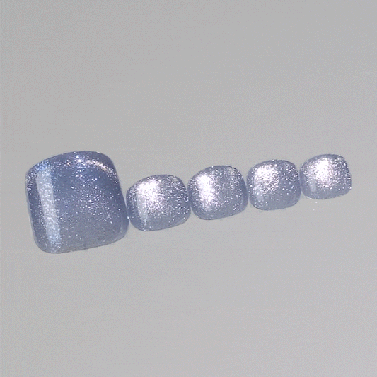 Dashing Diva Magic Press Pedicure- Stella Knight | 穿戴甲（腳甲）| Press On Pedicure
