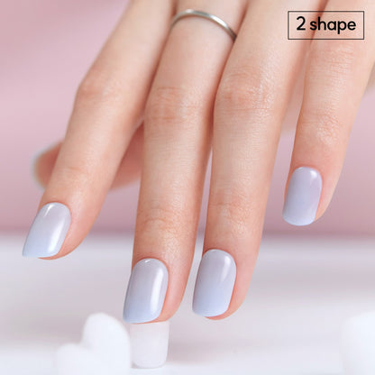 Dashing Diva Magic Press- Airy Blue (Regular Round or Short Square) | 穿戴甲| Press On Nail