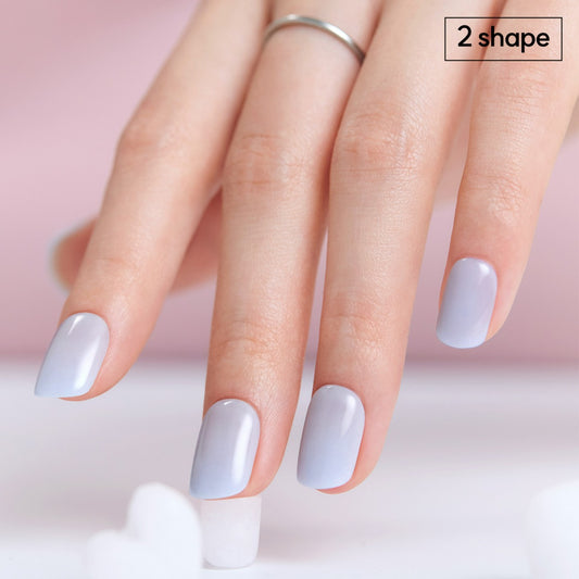 Dashing Diva Magic Press- Airy Blue (Regular Round or Short Square) | 穿戴甲| Press On Nail