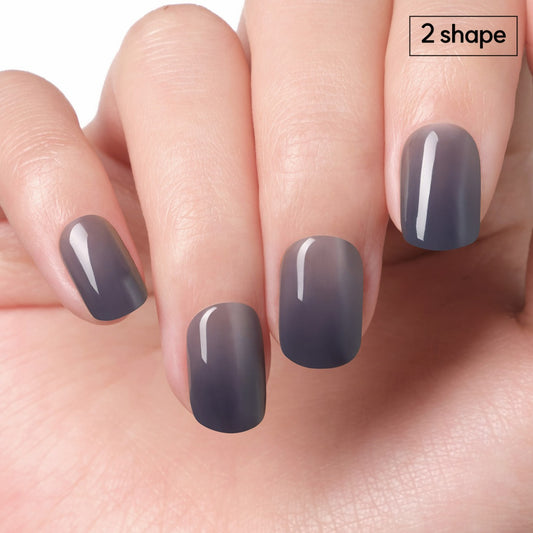 Dashing Diva Magic Press- Noir (Regular Round or Short Square) | 穿戴甲| Press On Nail