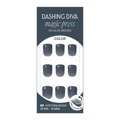 Dashing Diva Magic Press- Noir (Regular Round or Short Square) | 穿戴甲| Press On Nail