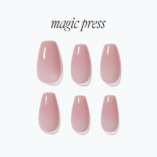 Dashing Diva Magic Press- Pink Blush (Coffin) | 穿戴甲| Press On Nail