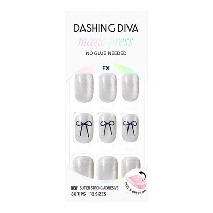 Dashing Diva Magic Press- Ribbon Core (Regular Round) | 穿戴甲| Press On Nail
