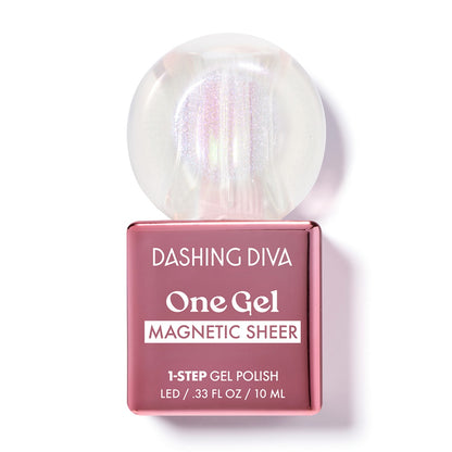 Magnetic - Aurora Topper | GEL甲油 | Magnetic Gel｜極光粉紫貓眼GEL甲油