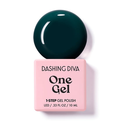 Dashing Diva - Manhunt | GEL甲油 | Colour Gel | 深邃墨綠色調，沉靜奢華，展現獨特魅力
