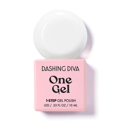 Dashing Diva - Marshmallow | GEL甲油 | Colour Gel| 純淨半透白色調，清澈透明，增添純潔感