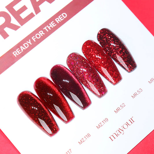 韓國紅色gel甲油代購