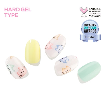 Meow Cat|指甲貼|Hard Gel