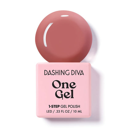 Dashing Diva - Merit | GEL甲油 | Colour Gel| 低調粉裸色調，溫暖奢華的玫瑰光澤